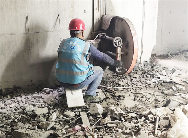 剪力墙静力切割