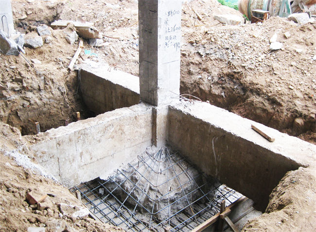 大放脚增大截面