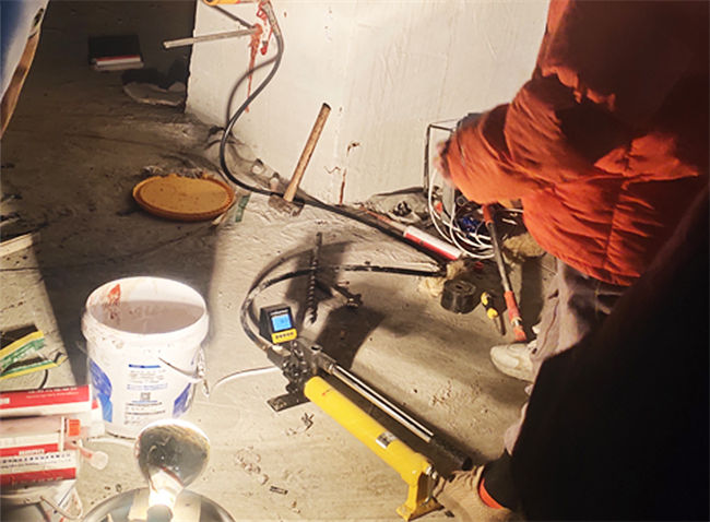 植筋拉拔试验检测