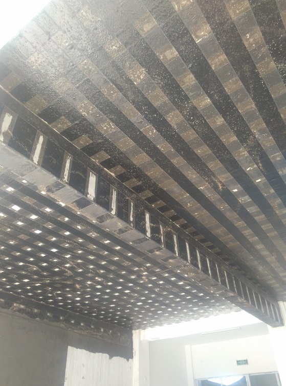 板底加固粘碳布