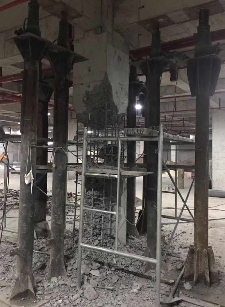 混凝土柱子置换