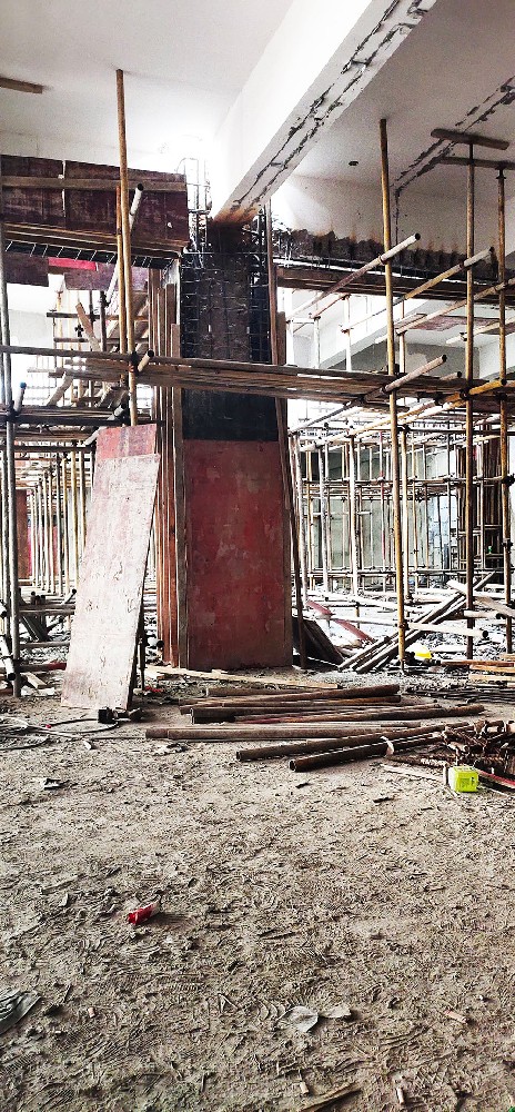 柱子加大截面加固